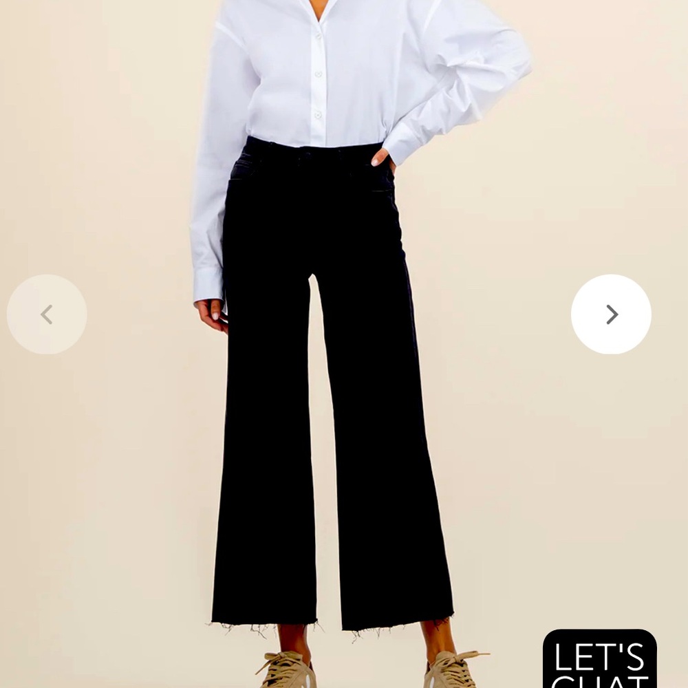 KUT pants, worn twice!   Wide leg and high rise